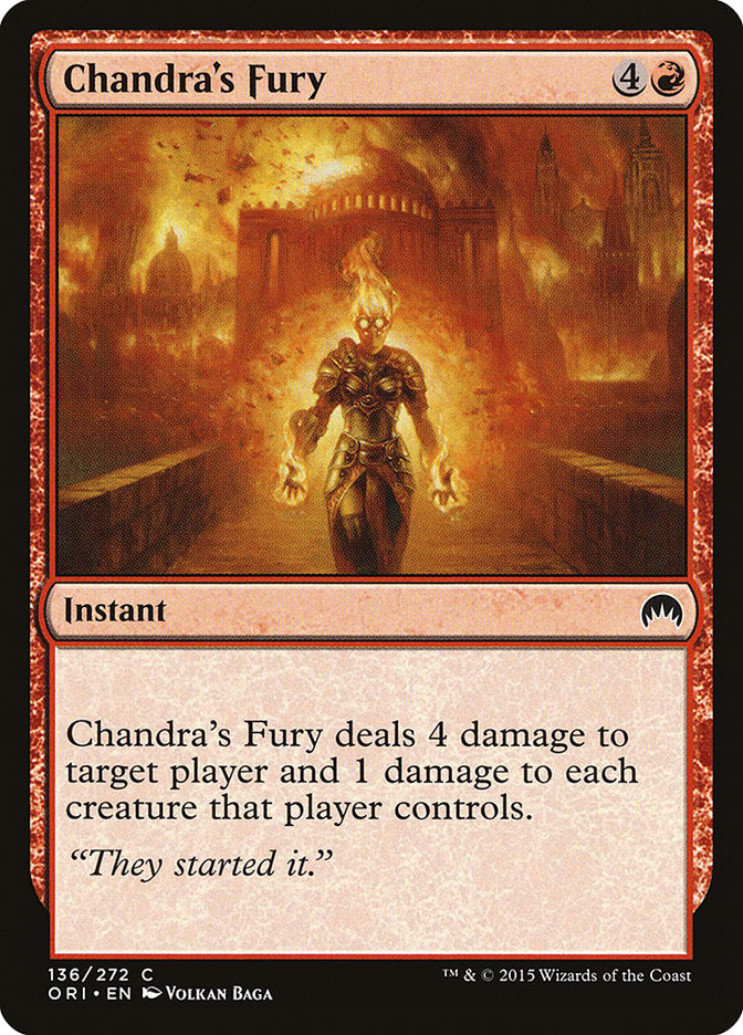Chandra's Fury [Magic Origins] | I Want That Stuff Brandon