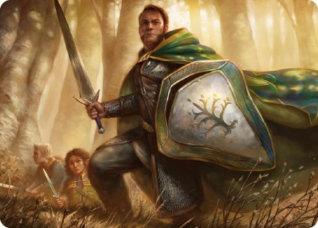 Boromir, Warden of the Tower Art Card [The Lord of the Rings: Tales of Middle-earth Art Series] | I Want That Stuff Brandon