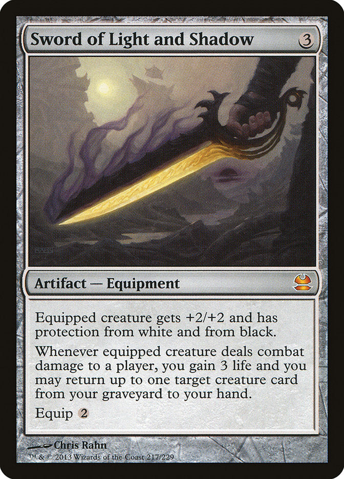 Sword of Light and Shadow [Modern Masters] | I Want That Stuff Brandon