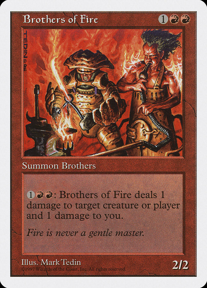 Brothers of Fire [Fifth Edition] | I Want That Stuff Brandon
