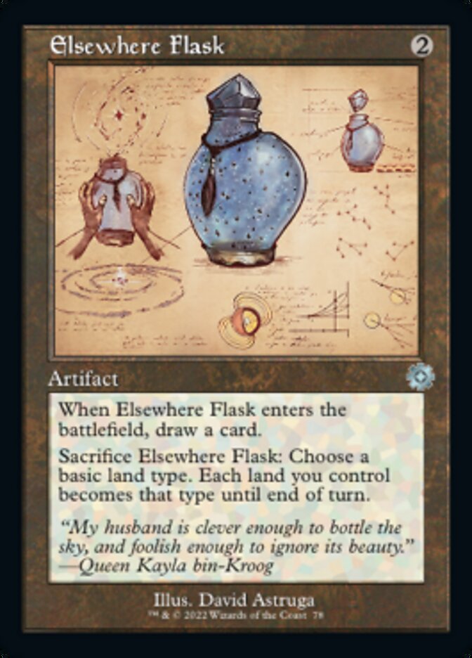 Elsewhere Flask (Retro Schematic) [The Brothers' War Retro Artifacts] | I Want That Stuff Brandon