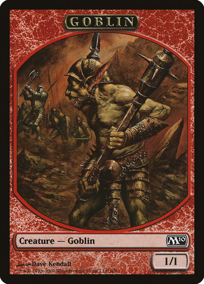 Goblin Token [Magic 2010 Tokens] | I Want That Stuff Brandon