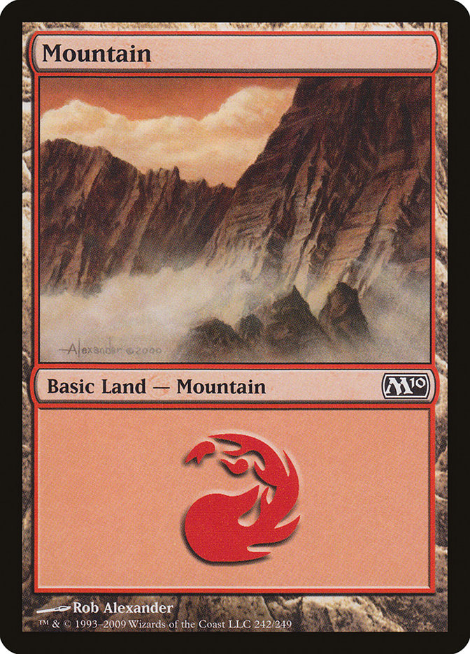 Mountain (242) [Magic 2010] | I Want That Stuff Brandon