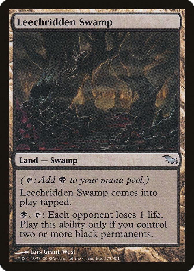 Leechridden Swamp [Shadowmoor] | I Want That Stuff Brandon