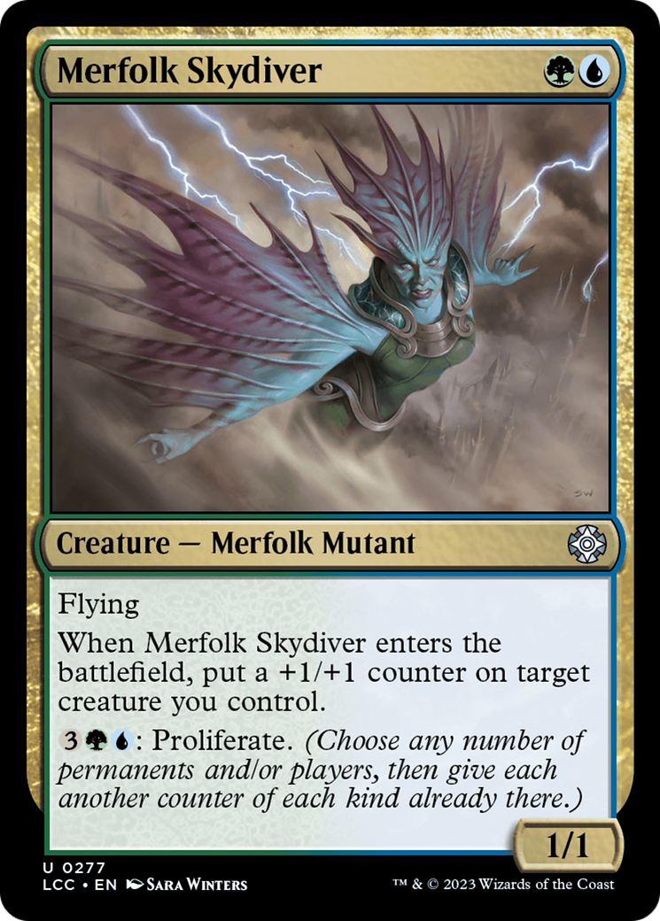 Merfolk Skydiver [The Lost Caverns of Ixalan Commander] | I Want That Stuff Brandon