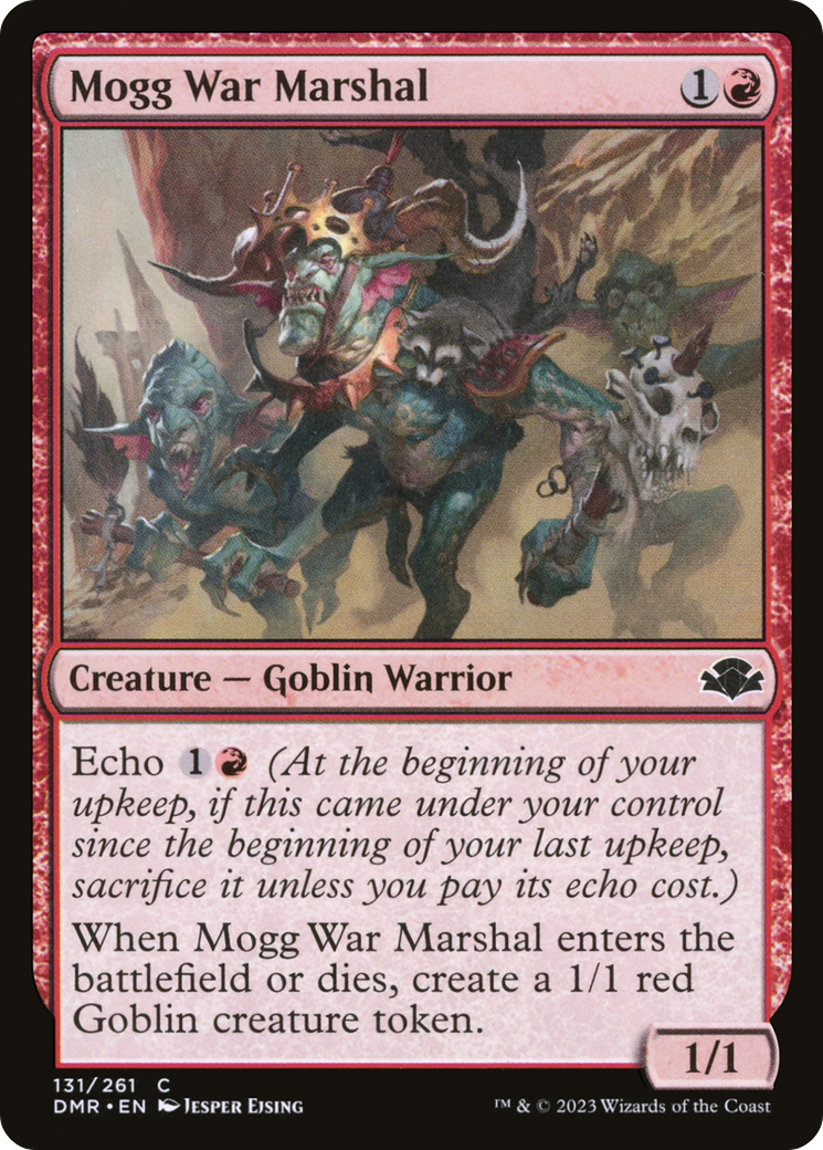 Mogg War Marshal [Dominaria Remastered] | I Want That Stuff Brandon