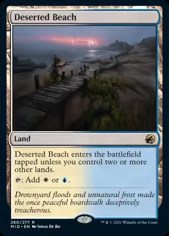 Deserted Beach [Innistrad: Midnight Hunt] | I Want That Stuff Brandon