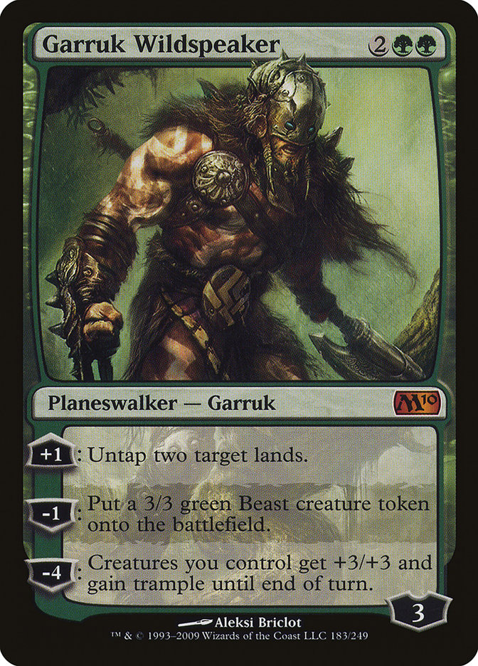 Garruk Wildspeaker [Magic 2010] | I Want That Stuff Brandon