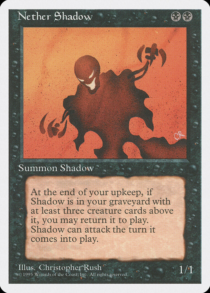 Nether Shadow [Fourth Edition] | I Want That Stuff Brandon