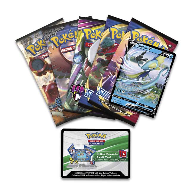 Sword & Shield - Galar Partners Collector's Tin (Inteleon V) | I Want That Stuff Brandon