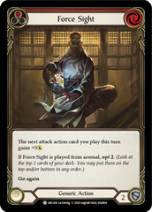 Force Sight (Red) [ARC206] Unlimited Edition Normal | I Want That Stuff Brandon