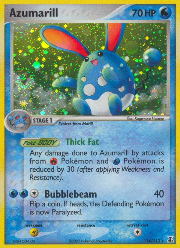 Azumarill (114/113) [EX: Delta Species] | I Want That Stuff Brandon