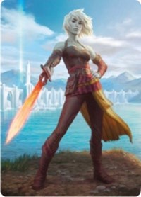 Nahiri, Heir of the Ancients 1 Art Card [Zendikar Rising Art Series] | I Want That Stuff Brandon