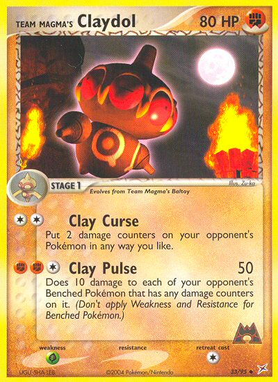 Team Magma's Claydol (33/95) [EX: Team Magma vs Team Aqua] | I Want That Stuff Brandon