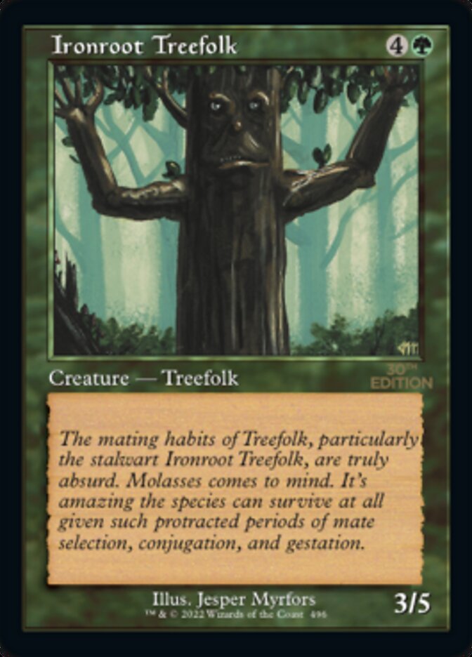 Ironroot Treefolk (Retro) [30th Anniversary Edition] | I Want That Stuff Brandon