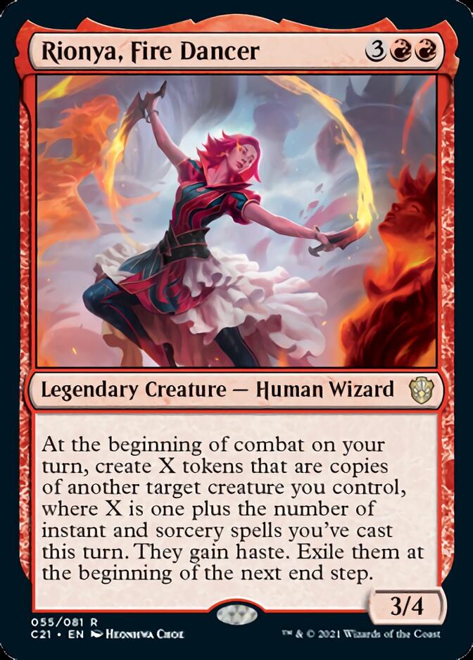 Rionya, Fire Dancer [Commander 2021] | I Want That Stuff Brandon