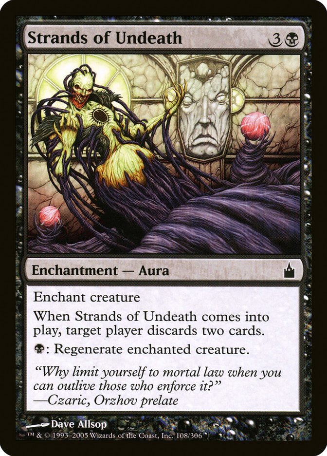 Strands of Undeath [Ravnica: City of Guilds] | I Want That Stuff Brandon