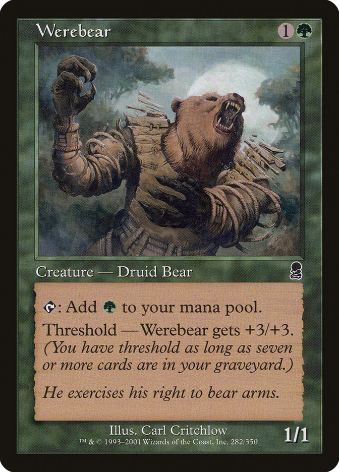 Werebear [Odyssey] | I Want That Stuff Brandon