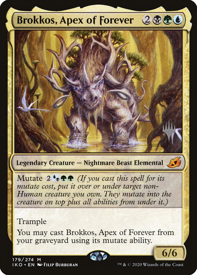 Brokkos, Apex of Forever (Promo Pack) [Ikoria: Lair of Behemoths Promos] | I Want That Stuff Brandon