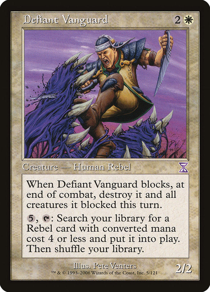 Defiant Vanguard [Time Spiral Timeshifted] | I Want That Stuff Brandon
