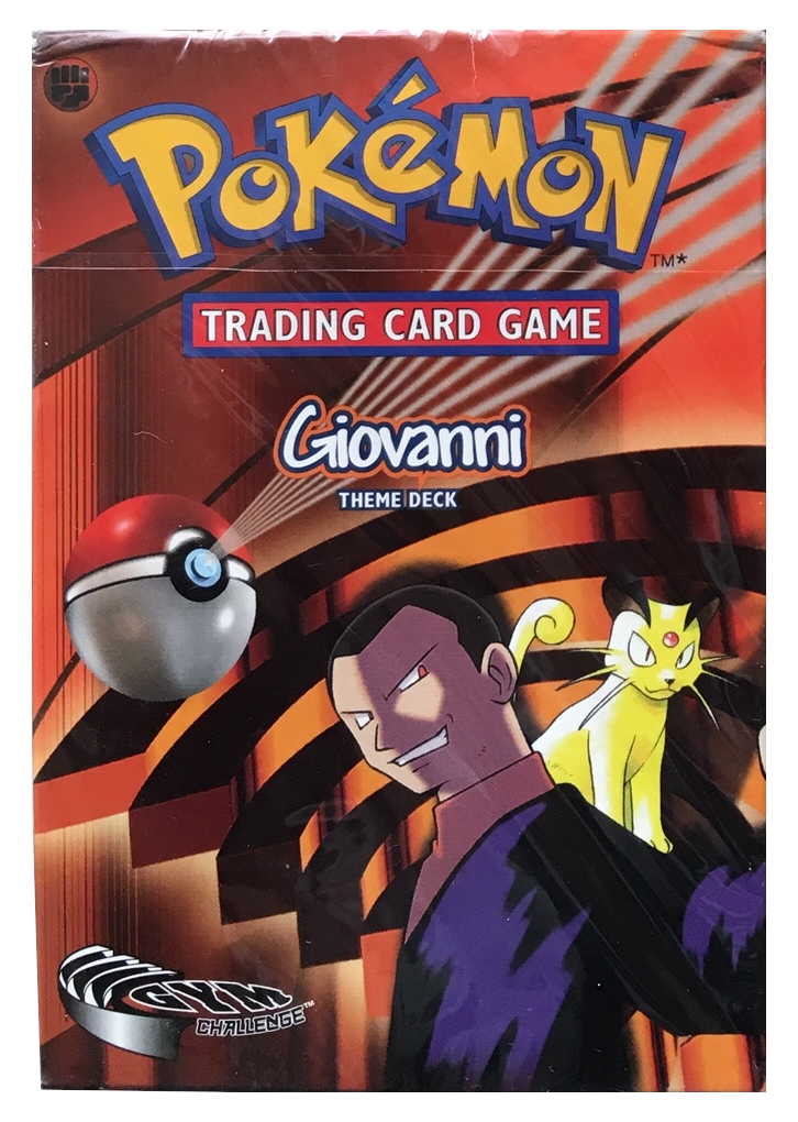 Gym Challenge - Theme Deck (Giovanni) | I Want That Stuff Brandon