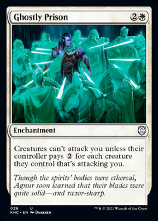 Ghostly Prison [Kaldheim Commander] | I Want That Stuff Brandon