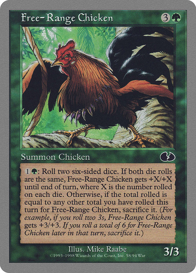 Free-Range Chicken [Unglued] | I Want That Stuff Brandon