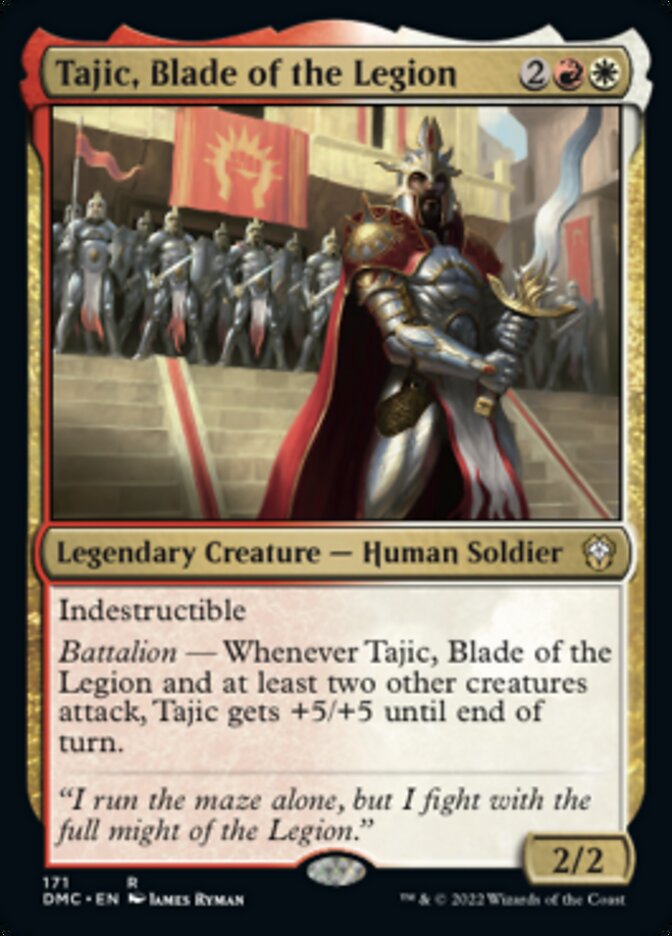 Tajic, Blade of the Legion [Dominaria United Commander] | I Want That Stuff Brandon