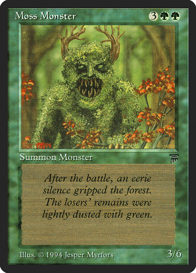 Moss Monster [Legends] | I Want That Stuff Brandon