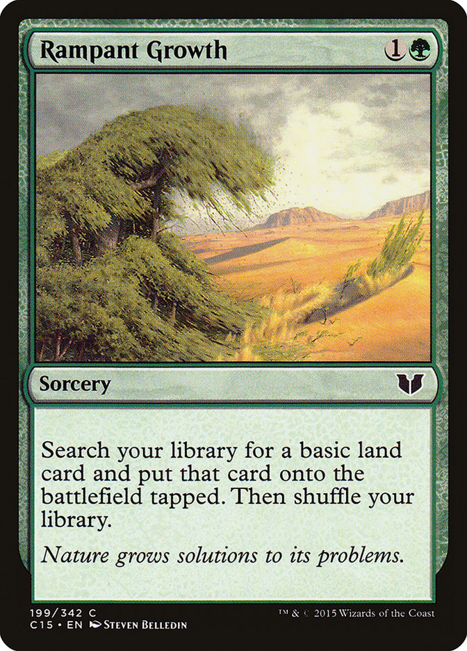 Rampant Growth [Commander 2015] | I Want That Stuff Brandon