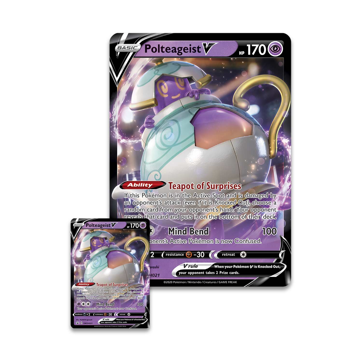 Sword & Shield: Rebel Clash - Polteageist V Box | I Want That Stuff Brandon