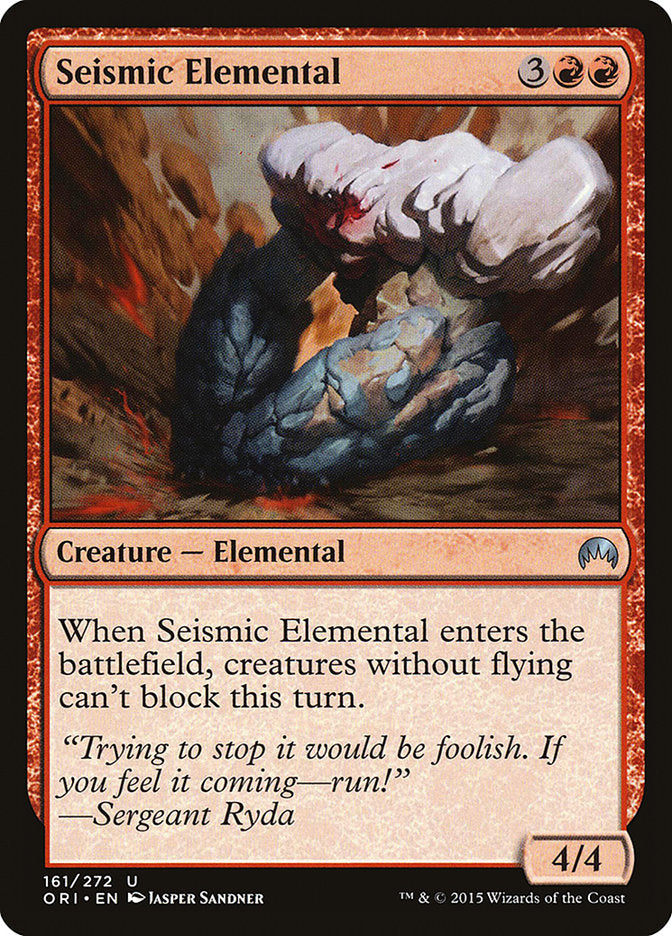 Seismic Elemental [Magic Origins] | I Want That Stuff Brandon