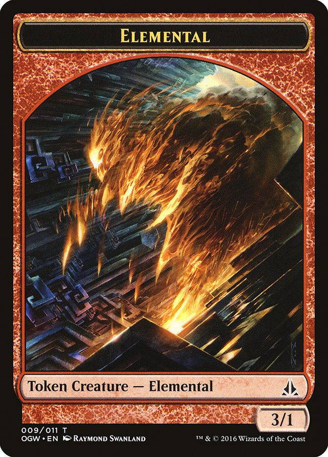 Elemental Token (009/011) [Oath of the Gatewatch Tokens] | I Want That Stuff Brandon