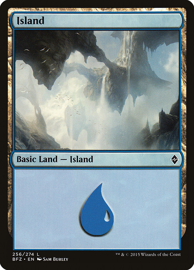 Island (256a) [Battle for Zendikar] | I Want That Stuff Brandon