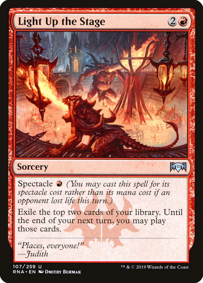Light Up the Stage [Ravnica Allegiance] | I Want That Stuff Brandon