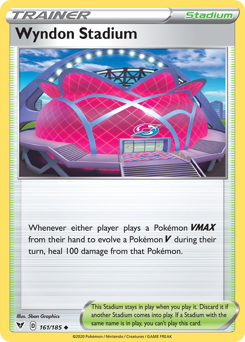 Wyndon Stadium (161/185) [Sword & Shield: Vivid Voltage] | I Want That Stuff Brandon