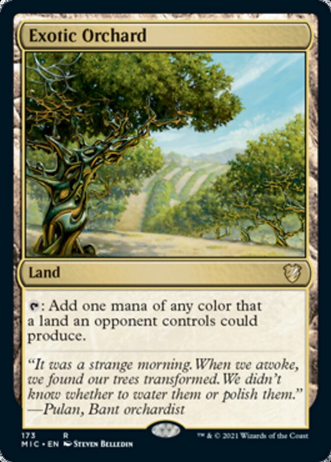 Exotic Orchard [Innistrad: Midnight Hunt Commander] | I Want That Stuff Brandon