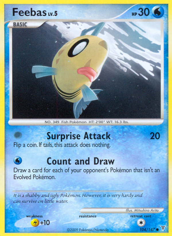 Feebas (104/147) [Platinum: Supreme Victors] | I Want That Stuff Brandon