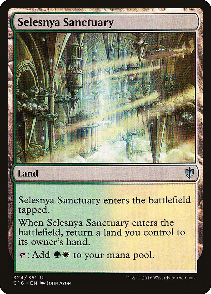 Selesnya Sanctuary [Commander 2016] | I Want That Stuff Brandon