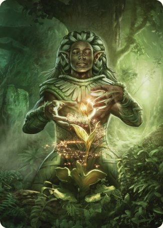 Elvish Mystic Art Card [Commander Masters Art Series] | I Want That Stuff Brandon