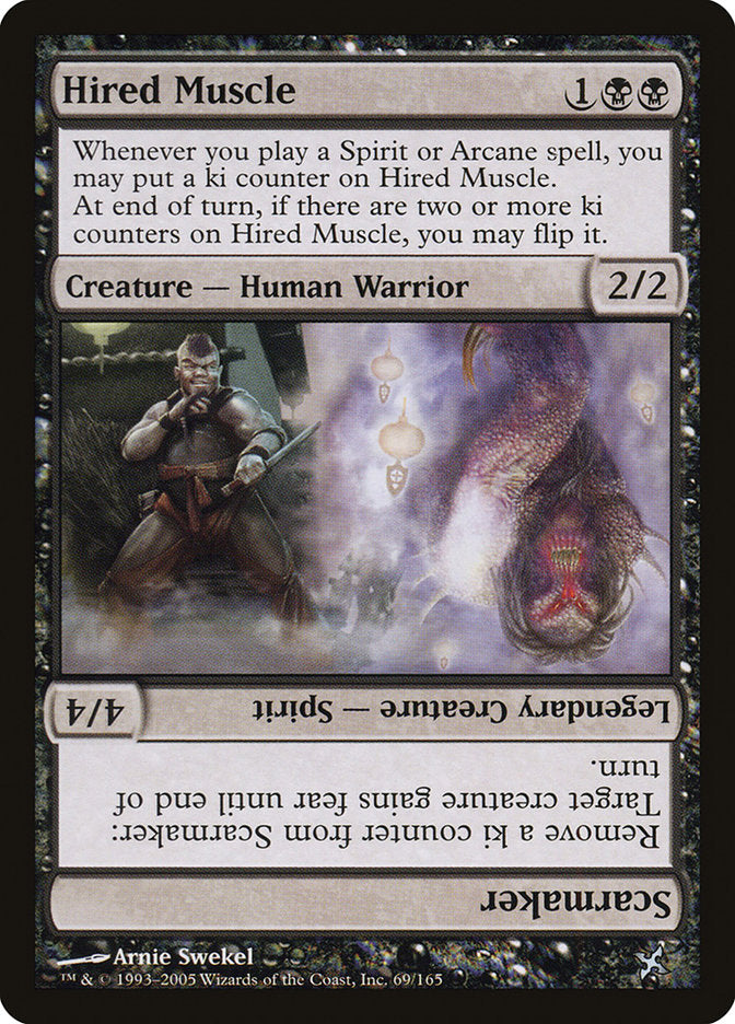 Hired Muscle // Scarmaker [Betrayers of Kamigawa] | I Want That Stuff Brandon