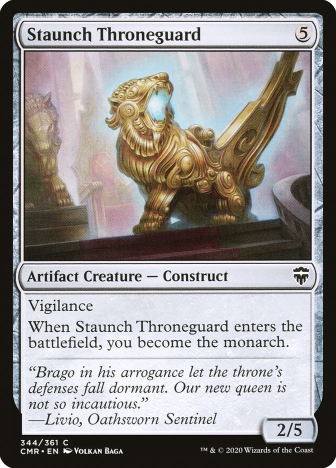 Staunch Throneguard [Commander Legends] | I Want That Stuff Brandon