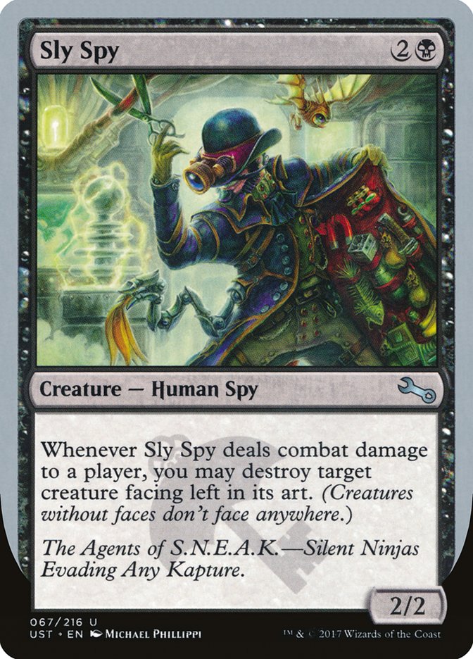 Sly Spy ("Silent Ninjas Evading Any Kapture") [Unstable] | I Want That Stuff Brandon
