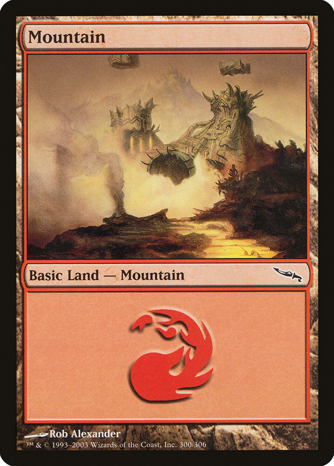 Mountain (300) [Mirrodin] | I Want That Stuff Brandon