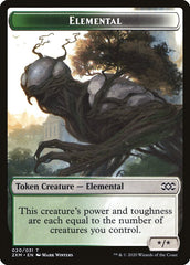 Ape // Elemental Double-Sided Token [Double Masters Tokens] | I Want That Stuff Brandon