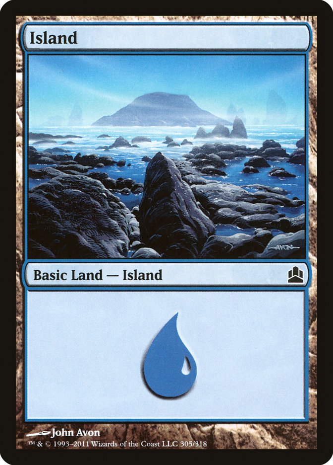 Island (305) [Commander 2011] | I Want That Stuff Brandon