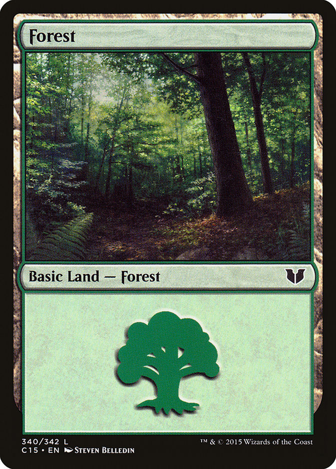 Forest (340) [Commander 2015] | I Want That Stuff Brandon