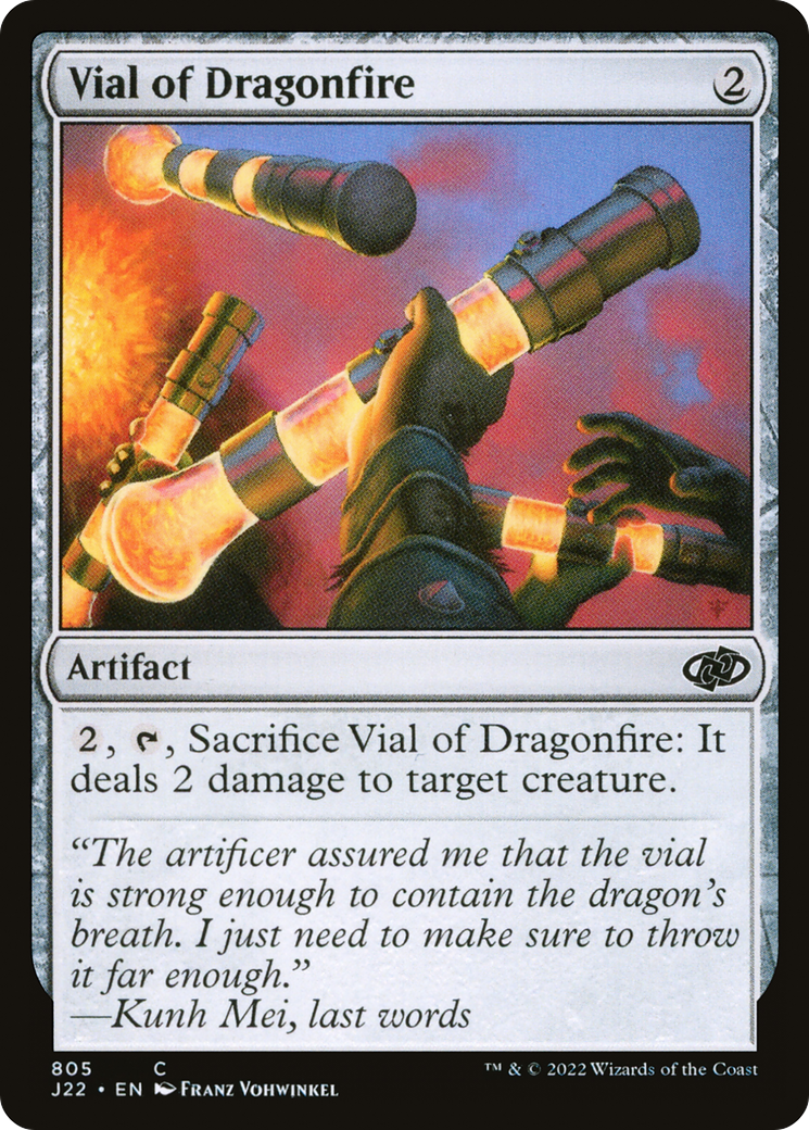 Vial of Dragonfire [Jumpstart 2022] | I Want That Stuff Brandon