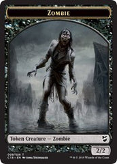 Zombie // Angel Double-Sided Token [Commander 2018 Tokens] | I Want That Stuff Brandon