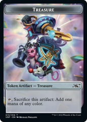 Cat // Treasure (13) Double-Sided Token [Unfinity Tokens] | I Want That Stuff Brandon